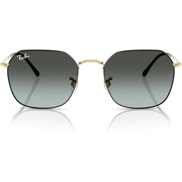 Amazon.com: Ray-Ban RB8094 Jim Titanium Sunglasses, Gold/Green, 53